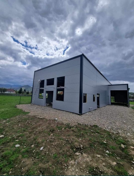 Vând hale metalice asiguram si montaj lucrăm fără avans