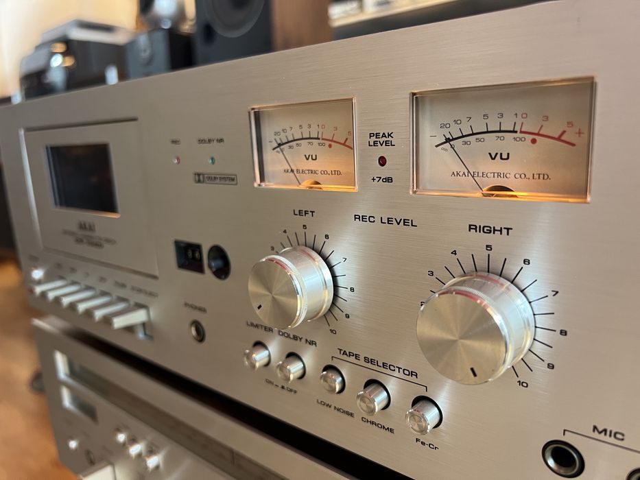 Receiver/Statie Akai AA-1020L si deck Akai CS-705D