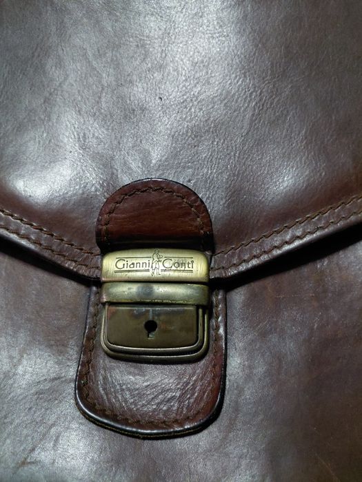 Genti din piele vintage,Gianni Conti