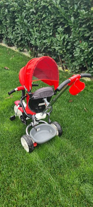 Tricicletă Cocolle Urbio roșie, stare bună