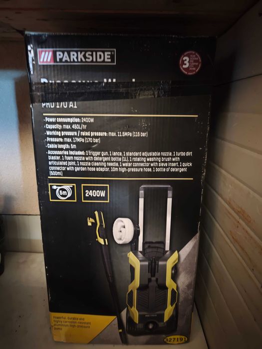 Aparat de spălat cu presiune Parkside PHD 170 B2