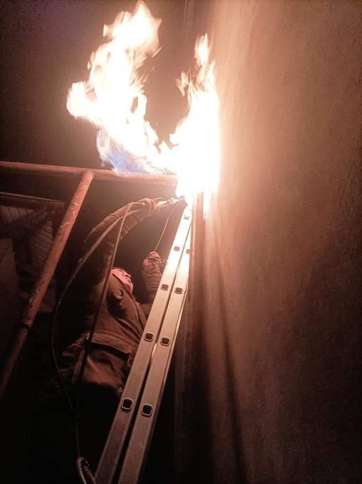 Gazosvarka Gaz montaj