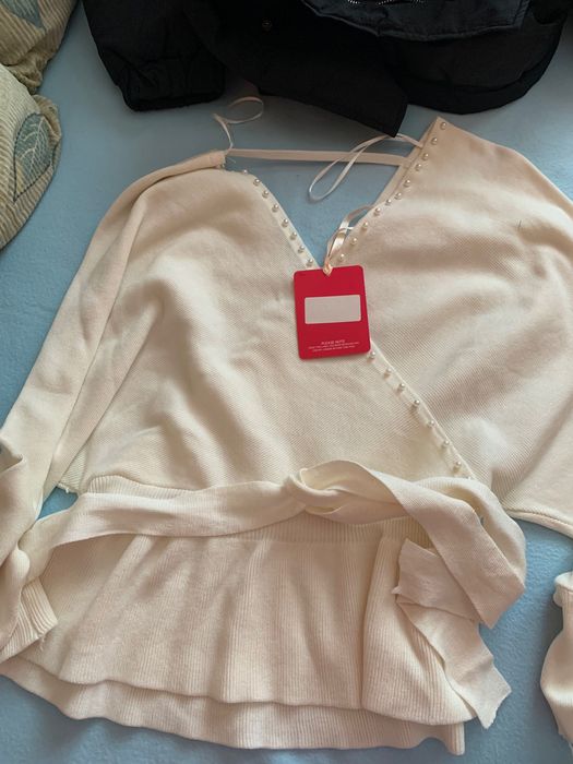 Pullover damă în V