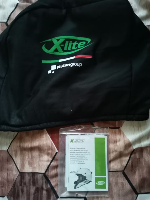 Карбонова каска за кросов мотор, супермото X-Lite X-502 Carbon