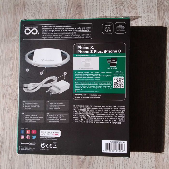 Промо! Нов QI модул за безжично зареждане на IOS и ANDROID телефони