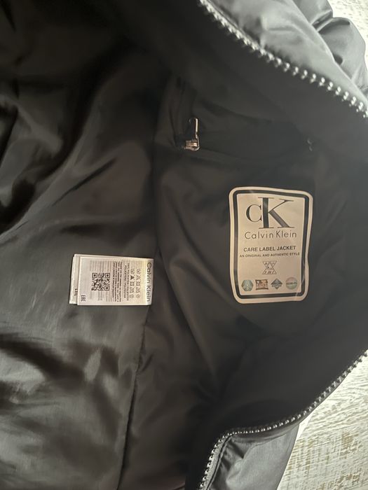 Calvin Klein  мъжко  плътно пухено яке CK