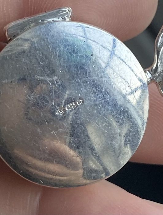 Bomboana vintage din argint 925 din UK 13gr