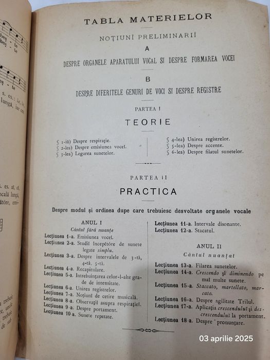 Canto-Carte Despre Mecanismul Vocal