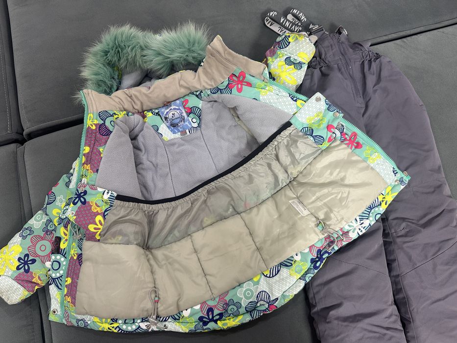 Детская комбез куртка девочке