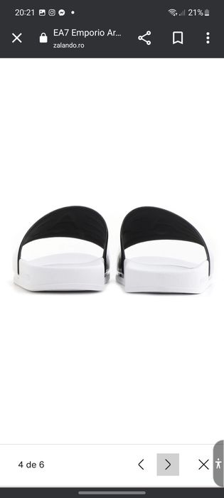 Papuci EA7 noi în cutie
