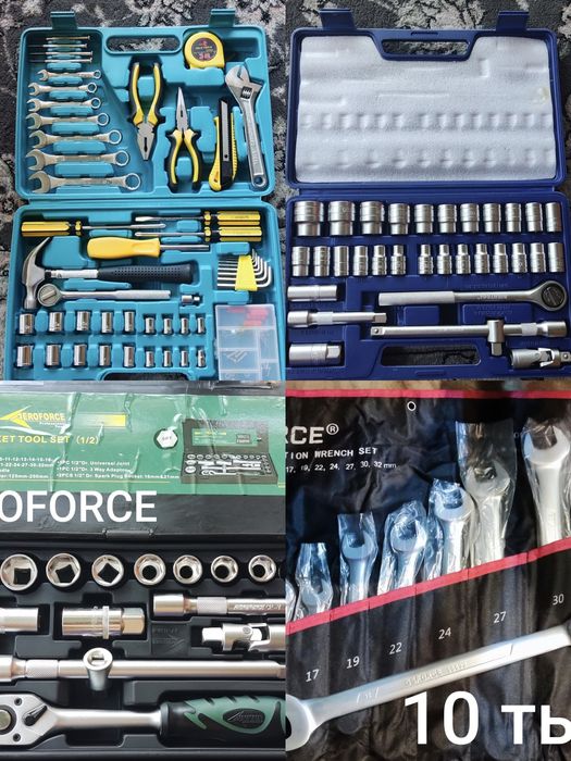Продам Набор: Инструмента,Головок,Ключей