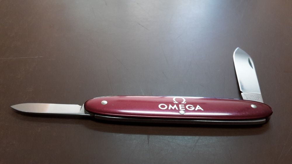 OMEGA-VICTORINOX-Джобно ножче-Колекционерско