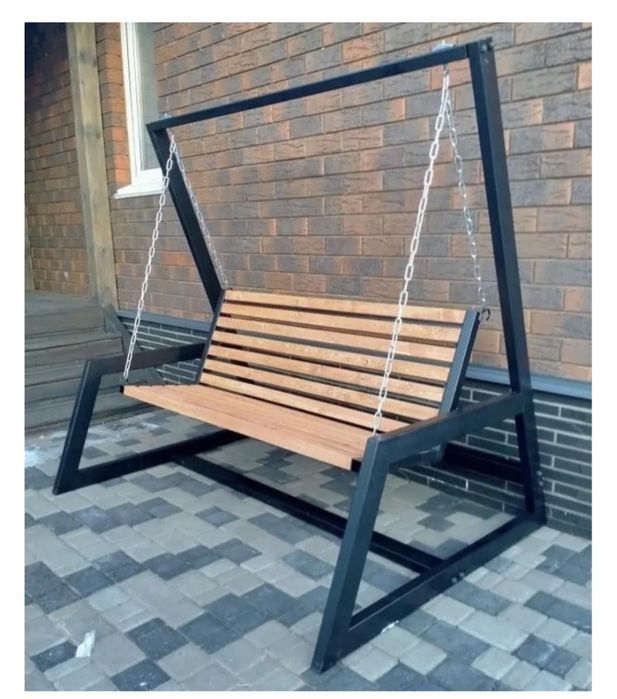 Качели с крышей и без, Мангалы, беседки, оградки, скамейки на заказ