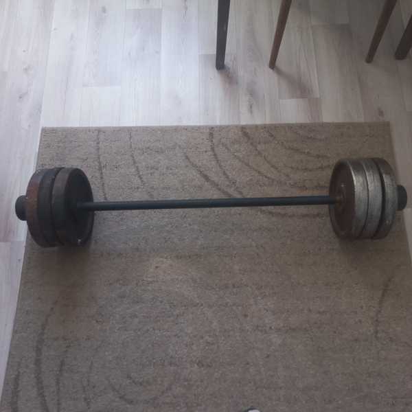 Штанга Barbell с блинами 130 кг