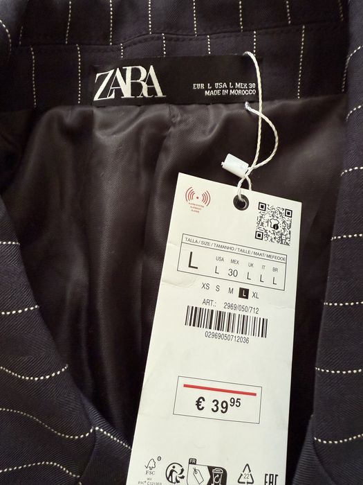 Пиджак зара новый