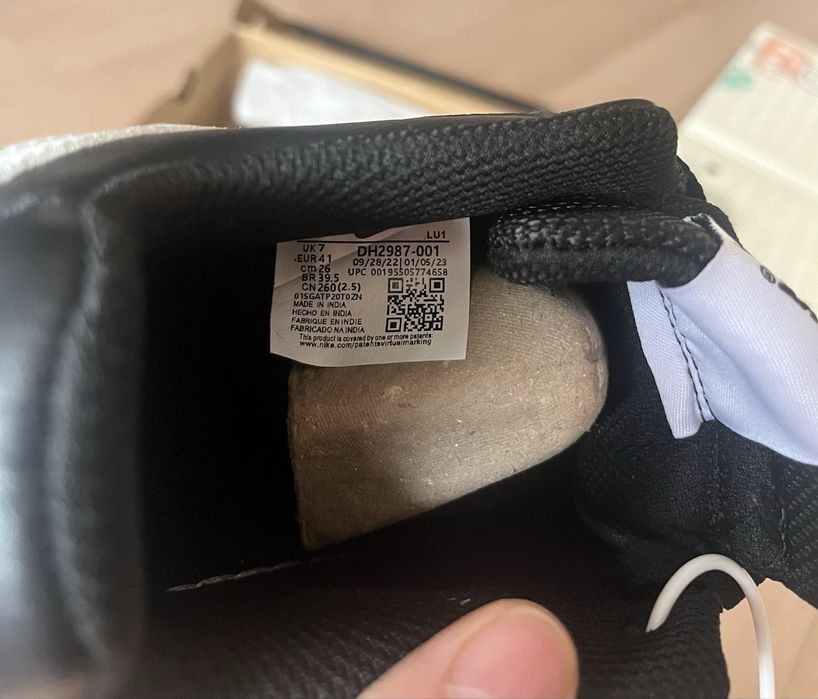 Nike, Спортни кожени обувки, маратонки Nike Court Vision Low