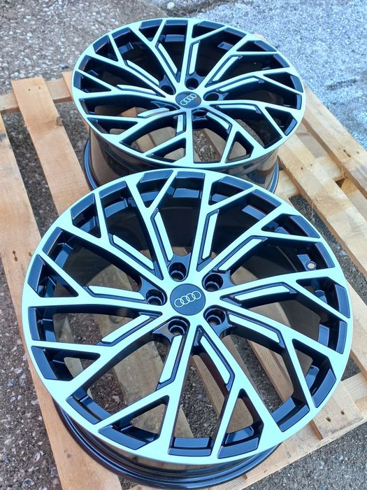 19 Audi 8.5j et35 A3 A4 A5 A6 A7 A8 TT Q3 Q5 Black polish