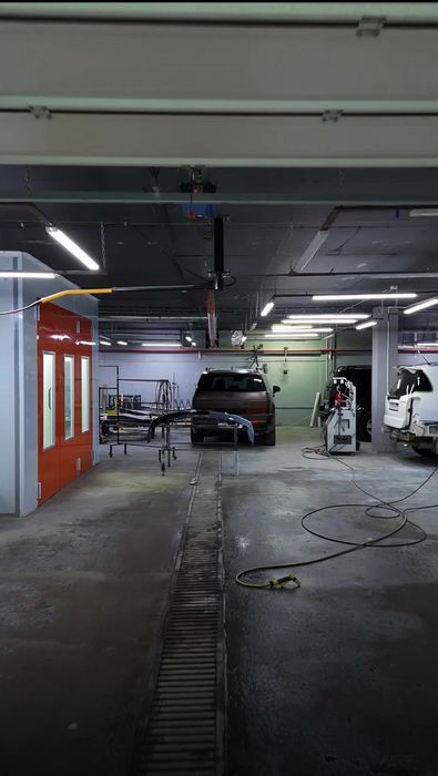 Готовый кузовной цех