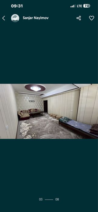 2-xonali uy ijara beriladi