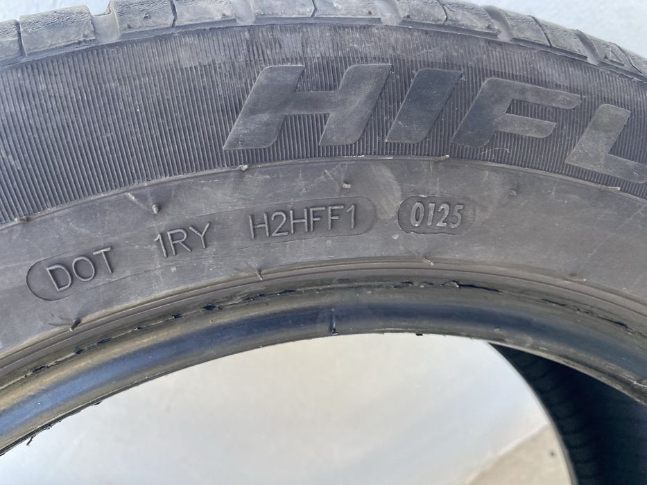 4 бр. летни гуми 205/55 R16 – 1 сезон, ДОТ 0125