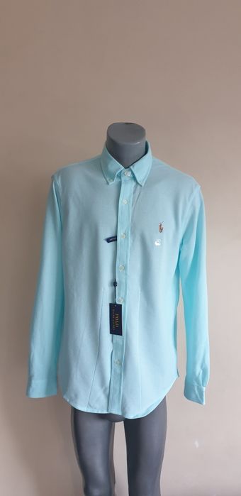 POLO Ralph Lauren Knit Oxford Pique Cotton  M НОВО ОРИГИНАЛ Мъжка Риза