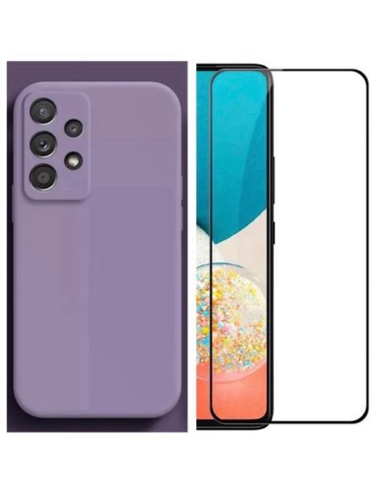 Samsung A22/A23/A33/A35/A36/A56 Husa Dinamic Fin + Folie Sticla 9D