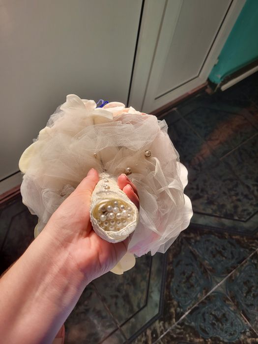 Flori de hartie, cu ornamente