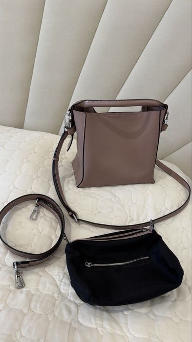 Кожаная сумка 2000тг