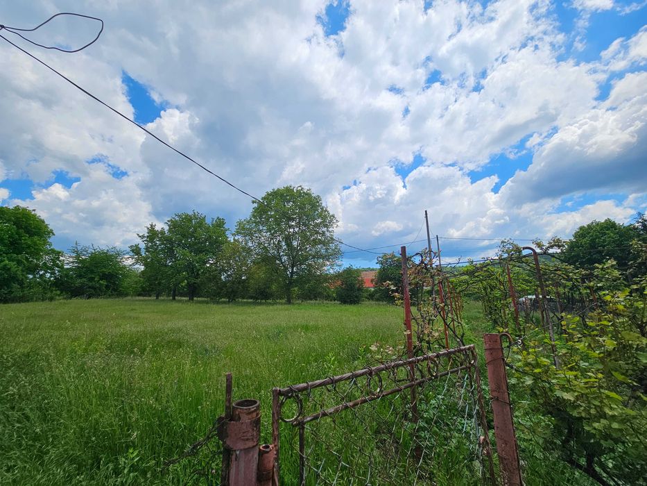 Teren 12.006 mp – Deschidere 58m, Casă bătrânească, Anexe, Gaze și Apă la poartă