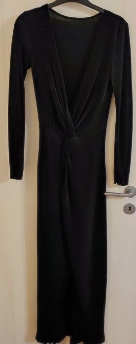 Rochie lunga, de seara, eleganta, neagra