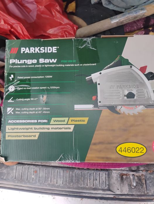 Circular Parkside cu șină nou cu garanție 3 ani