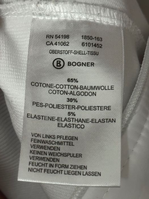 BOGNER sport tracksuit jacket White