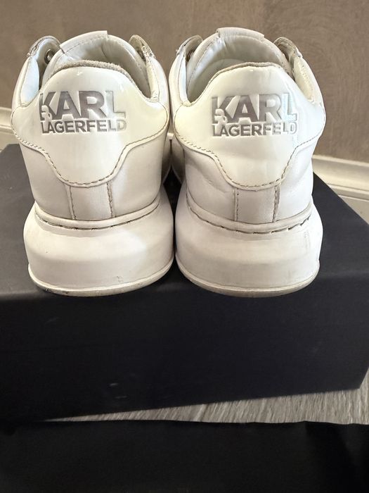 Бели кецове Karl Lagerfeld, 38 номер