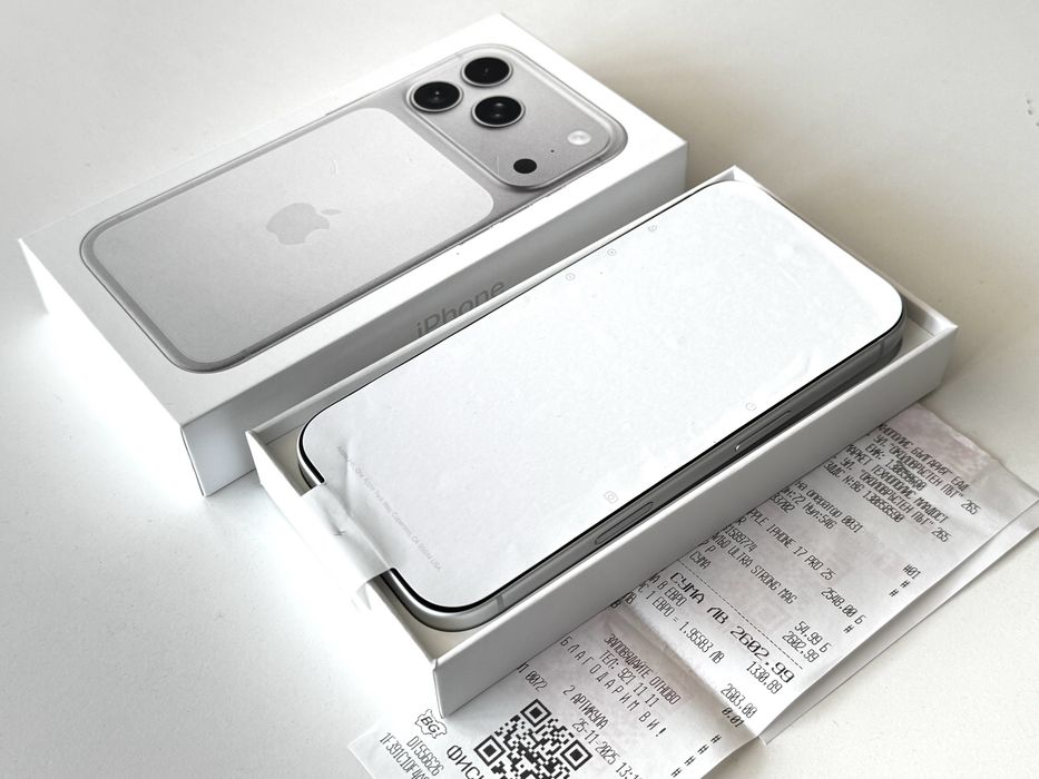 Iphone 17 Pro 256GB White Гаранция