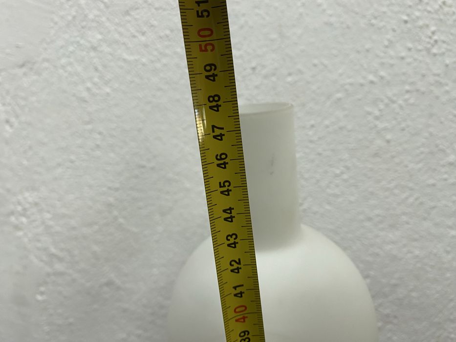 Италианска настолна лампа от порцела