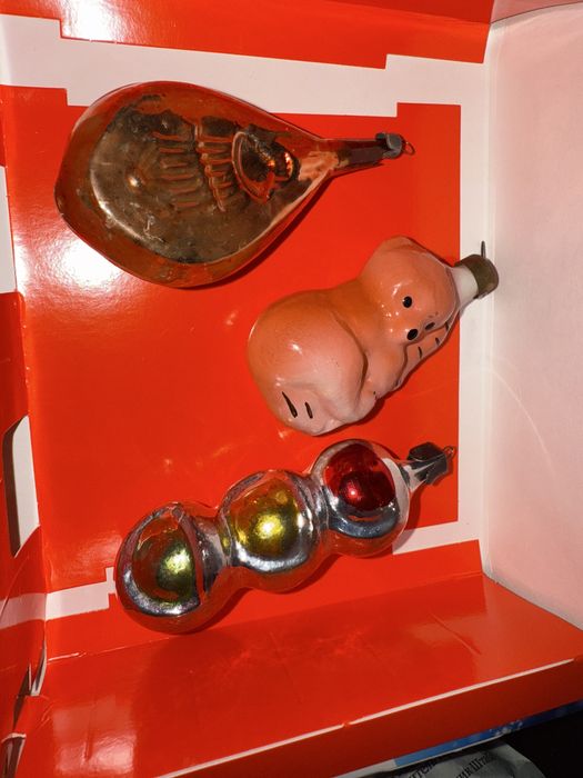 Елочные игрушки советские