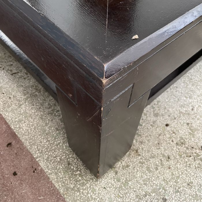 Masa lemn masiv 45kg, vintage, cafea, proiect