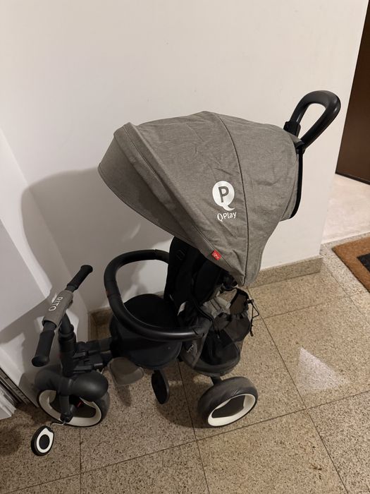Tricicleta pliabila QPlay Gri