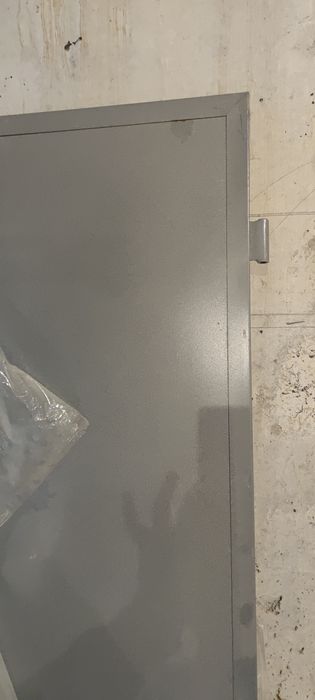 Нова противопожарна метална врата Мазе Склад входна брава Мостра