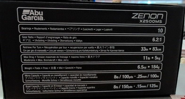 Abu Garcia Zenon X SP2500MS