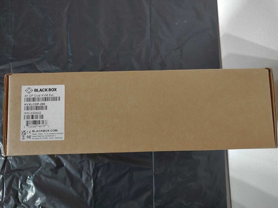 Set Extender KVM Black Box KVXLCDP-200 – Dual Head 4K DisplayPort