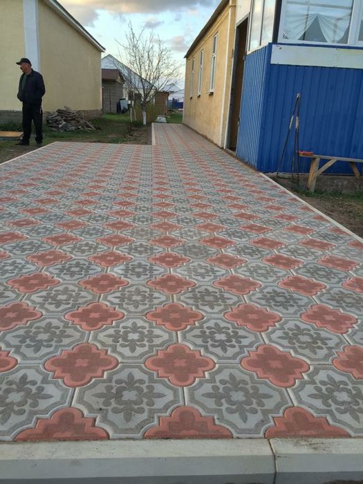 Укладка брусчатки