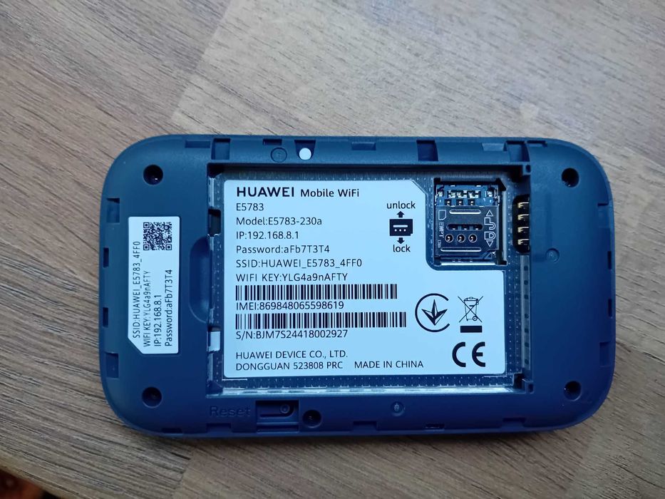 Router(modem) Portabil Huawei E5783-230A, LTE, Black