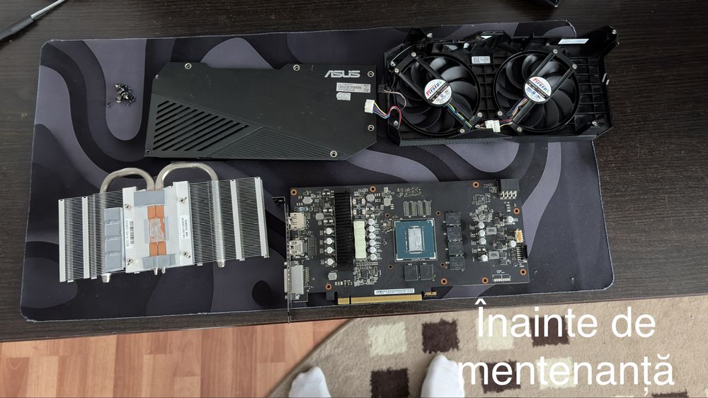 ASUS Dual GeForce GTX 1660 SUPER 6GB – stare foarte bună – mentenanță efectuată