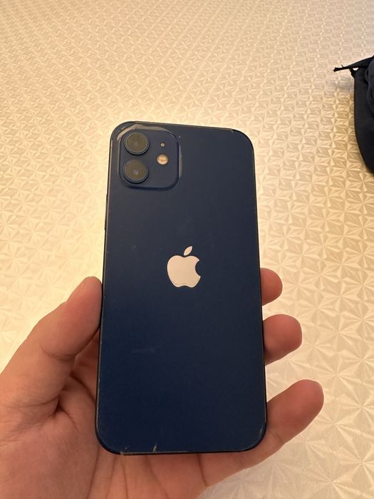 Айфон12 64гб синий