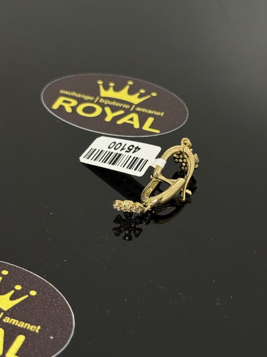 Bijuteria ROYAL : Cercei AUR 14K / 2.46 GR