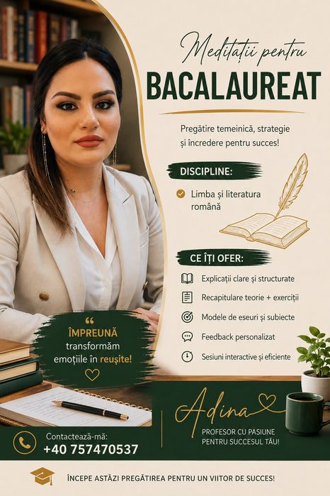 Meditatii pentru bacalaureat