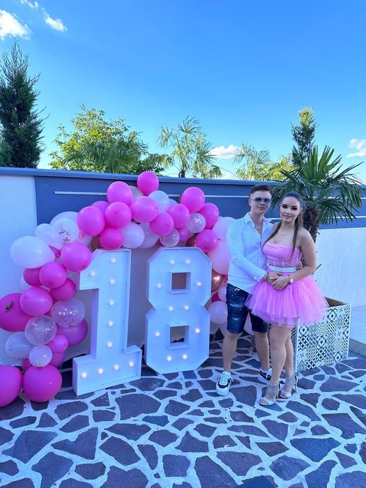 Arcade de baloane pentru petreceri/ majorat/ nunta/ botez