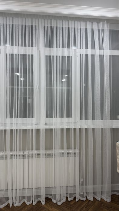 Тюль новая 2шт.