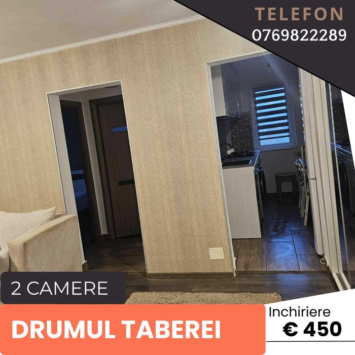 Apartament 2 Camere - 2 min Plaza Mall - Metrou - Parc Drumul Taberei